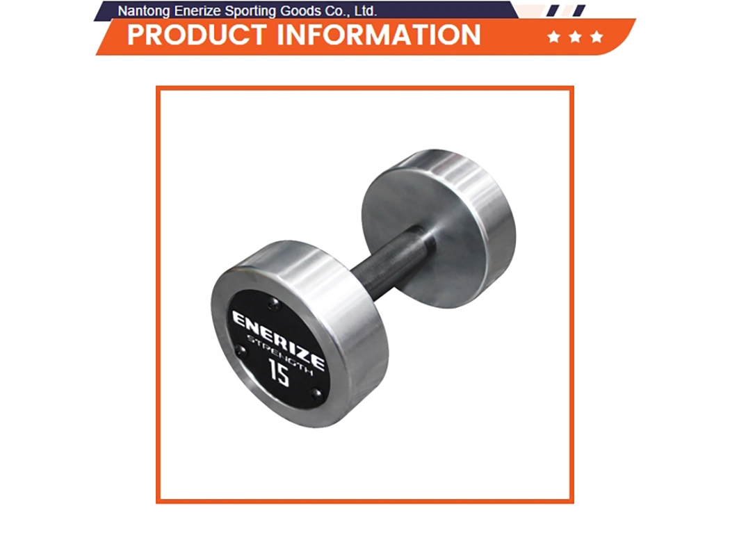 High Quality Stainless Steel Dumbbell Set Chrome Dumbbells 2.5kg-40kg Rotate Dumbbell Free Weights