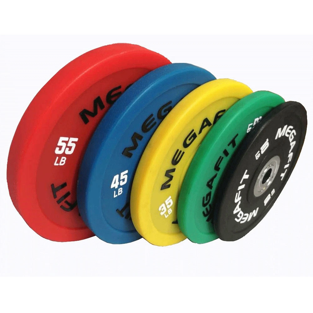 Colorful Competition Bumper Plates for Weight Lifting