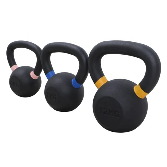 Atacado fábrica de musculação logotipo personalizado pesos livres ginásio equipamento de fitness kettlebell